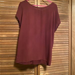 Maroon Top